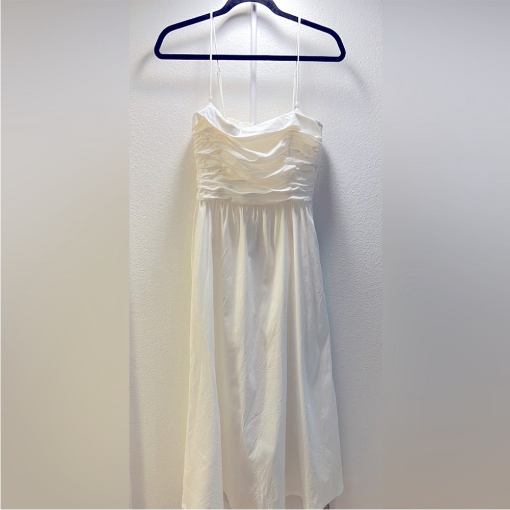 Reformation Lissa Dress Size 6 white